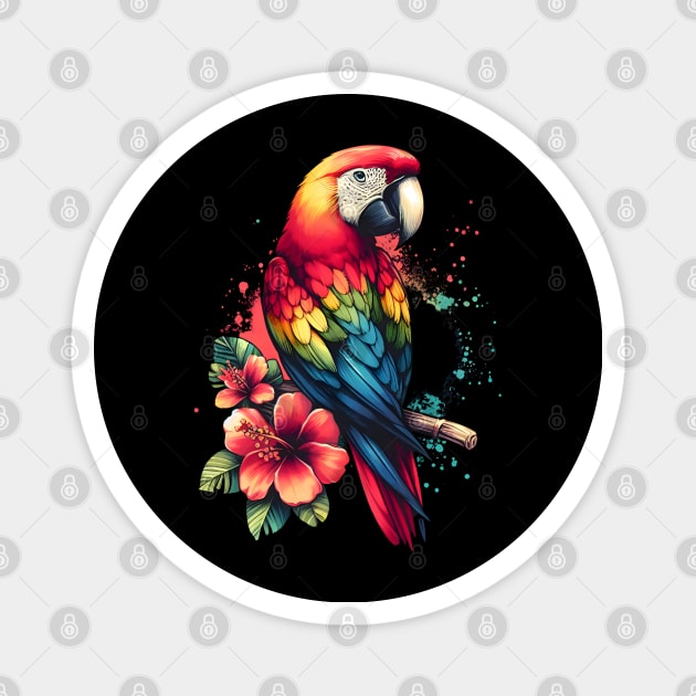 parrot lover Magnet by vaporgraphic